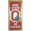 Ohio State Buckeyes NCAA Door Flag by New Creative