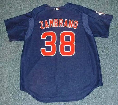 CARLOS ZAMBRANO Chicago Cubs AUTHENTIC Majestic BP Jersey, 2XL