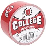 Duck Brand 240372 1.88-Inch by 10-Yard University of Utah College Logo Duck Tape