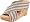 Lucky Women's Miller2 Ankle-Strap Sandal,American Navy/Natural ,6 M US