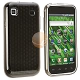 Clear Smoke Mid Diamond TPU Rubber Skin Case Protector for Samsung Galaxy S ....