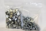M6 Cage Nuts & Screws for Server Shelves Cabinets - 50 Pk Rack Mount