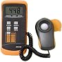 Mastech Digital 4-Range 200,000 Lux Luxmeter, LX1330B