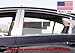 Made in USA! Compatible with 2010-2017 Toyota Sienna 6PC Stainless Steel Chrome Pillar Post Trim