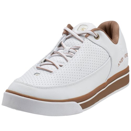 AND1 Downtown Low, D424MW, Basketballschuh, white/white