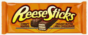 ReeseSticks Peanut Butter & Milk Chocolate Bars With Crispy Wafers - 36 Bars by HERSHEY CHOCOLATES.