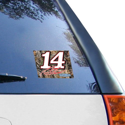 Tony Stewart 4.5'' x 6'' Camo Ultra Window Decal