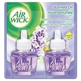Air Wick Scented Oil Refill, Essential Oils Lavender & Chamomile Fragrance, 2 ct.