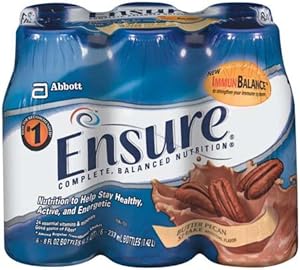 Ensure Balanced Nutrition Drink, Butter Pecan, 8 oz, 6 pk