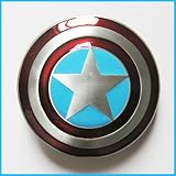 Western STAR CAPTAIN AMERICA SHIELD Belt Buckle CA-076