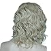 Namecute Natural Curly Kanekalon Wig with Wig Cap for Women, Medium, Blonde