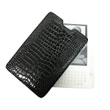 Elegante Tasche f�r Sony E-Book Reader - Crocoleder - Look. Tasche f�r SONY PRS-600 Touch - schwarzes weiches Kunstleder - sch�ner Schutz - praktische Taschevon "Spartechnik"
