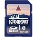 Kingston 16 GB SDHC Class 4 Flash Memory Card SD4/16GB