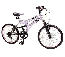 Octane Boy's Dual Suspension Mountain Bike - 24-Inch
