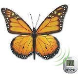 Springfield Decorative Wireless Butterfly Poly Resin Thermometer