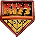 Kiss Rock Music Band Patch - Kiss Army Name Logo