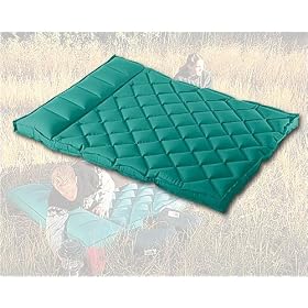 Sevylor� Double Box Rubber Cotton Camping Mattress with Raised Pillow