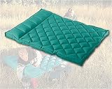 Sevylor® Double Box Rubber / Cotton Camping Mattress with Raised Pillow