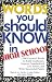 Words You Should Know In High School: 1000 Essential Words To Build Vocabulary, Improve Standardized Test Scores, And Write Successful Papers