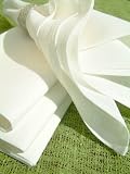 White Napkin Linen Cotton Top Quality