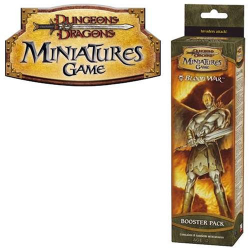 Childrens Toyshop  Toys : D&D Dungeons & Dragons Trading Miniatures Game Booster Pack Blood War