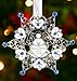 Bereavement Sympathy Memorial Snowflake Christmas Ornament