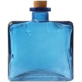 8.5 oz Aqua Blue Matic Glass Reed Diffuser Bottle by Couronne by 