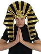 King Tut Costume Accessory Headpiece Nemes Headdress