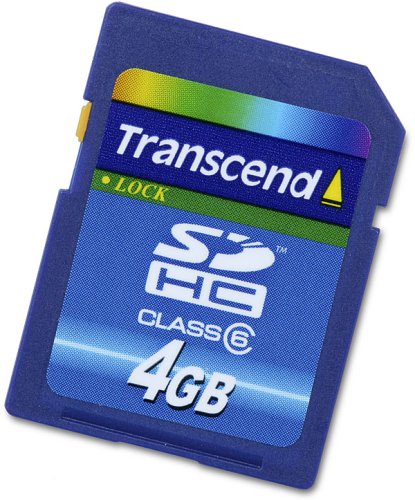 Transcend SDHC Memory Card 4GB