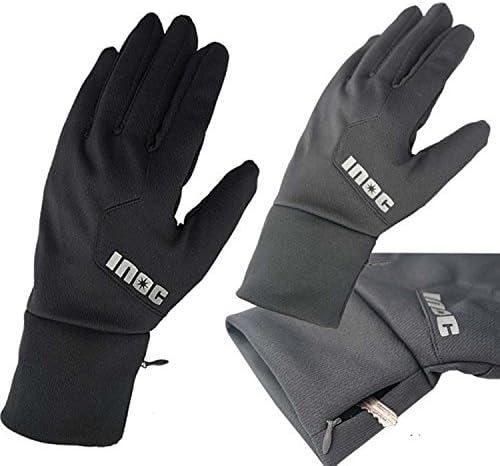 Mimuler Outdoor Waterproof Cycling Glove Touchscreen Gloves With Small Bag for Smart Phone (Gray, M)
