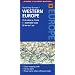 Road Map Western Europe (AA Road Map Europe 1)