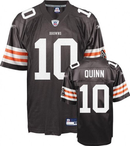 Brady Quinn Reebok NFL Brown Cleveland Browns Kids 4-7 Jersey
