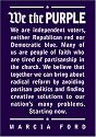 We the Purple: Faith, Politics, and the Independent Voter