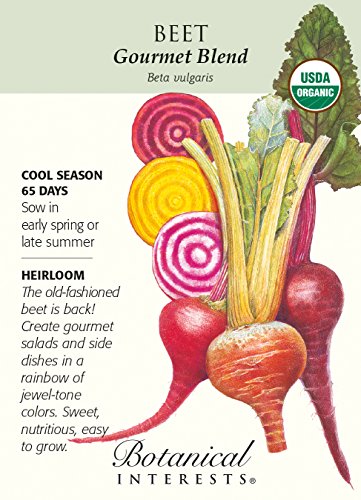 Gourmet Blend Beet Seeds - 2.5 grams - Organic Gourmet Blend Beet Seeds - 2.5 grams - Organic