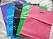 50 -15x18x4 Mulit-color Glossy Plastic Merchandise Bags