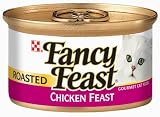 Fancy Feast Gourmet Cat Food Roasted Chicken Feast, 3-Ounce Cans (Pack of 48)