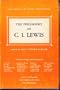 The Philosophy of C. I. Lewis. (Library of Living Philosophers)