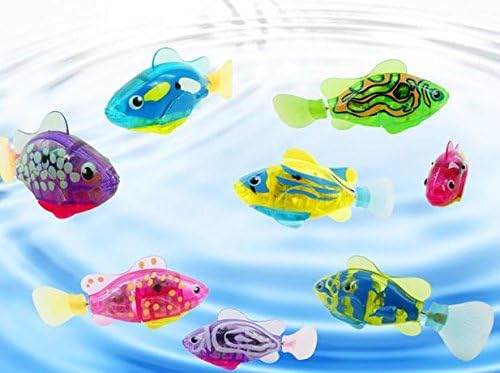 Vki Trip Bath Toys Electronic Toys Intelligent Machines Induction Fish - 8 Mixture