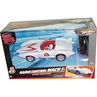 Speed Racer 27 MHz Simple Function Steering Radio Control R/C Car - Mach 5 with Built in Speed Racer Figure