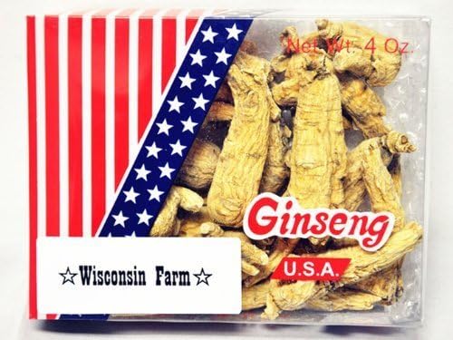 Premium Wisconsin Ginseng Big Ungraded 4oz Box by Wisconsin Farm