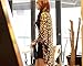 Coromose Womens Leopard Print Batwing Cape Tunic Chiffon Cardigan Tops Shawl