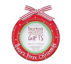 Baby's First Christmas Picture Frame Ornament