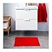 Ikea Red Supersoft Bath Shower Mat Rug Bathtub Bathroom Floor Badaren