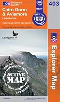 Cairn Gorm and Aviemore (OS Explorer Map Active)