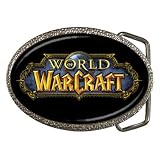 Buy : Belt Buckle of World of Warcraft Official Logo (Guild, PC Game, Expansion, Addons, Movie)