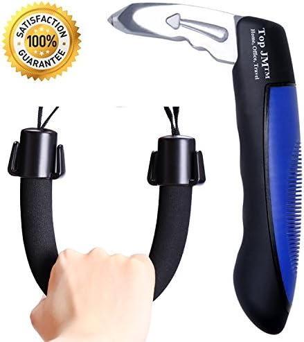 Top JM Door Bar 2.0 Car door Handle + Assist Headrest Grab Strap Set- Vehicle Cane Aid for Standing Up &amp; Window Breaker