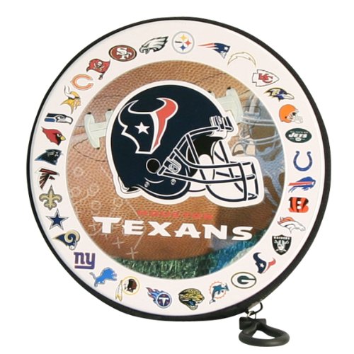 Houston Texans CD / DVD / Game Carrying Case (Holds 24 CD's)