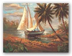 Setting Sail I by Enrique Bolo 40"x30" Art Print Poster
