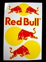 【STICKER】大人気!!!RED　BULL（レッド・ブル）ステッカー（L)-RD10