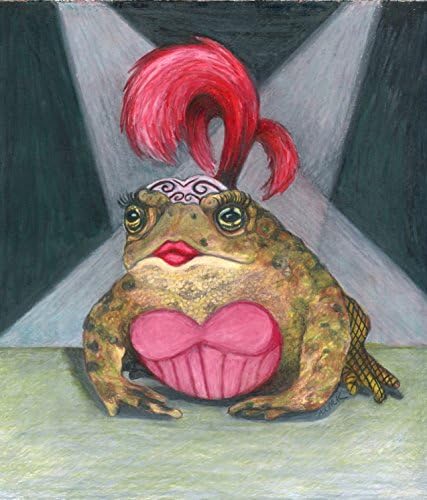 "Showgirl" Original Colored Pencil Drawing